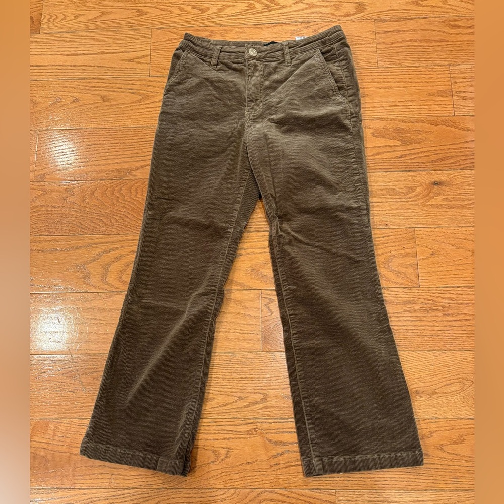 Kut from the Kloth Brown Corduroy Pants Women’s Size 8 Straight Leg Casual Work